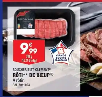ALDI RÔTI DE BŒUF offre