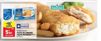 ALDI FILETS DE LIMANDE FAÇON MEUNIÈRE offre