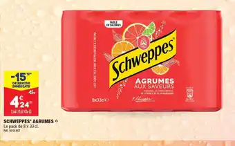 SCHWEPPES AGRUMES