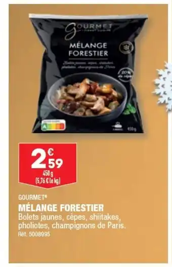 ALDI MÉLANGE FORESTIER offre