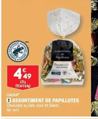 ALDI ASSORTIMENT DE PAPILLOTES offre