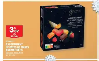 ALDI ASSORTIMENT PÂTES DE FRUITS AROMATISÉES offre