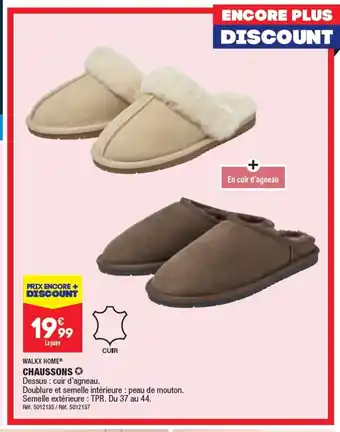 ALDI CHAUSSONS offre