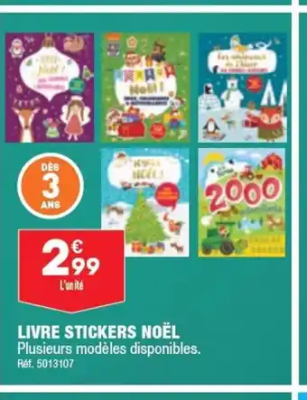 ALDI LIVRE STICKERS NOËL offre