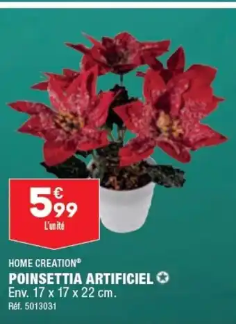 ALDI POINSETTIA ARTIFICIEL offre