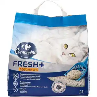 Carrefour Market Carrefour companino litière pour chat offre