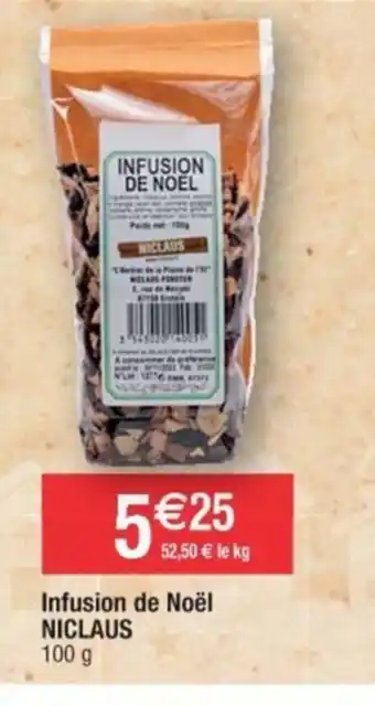 Infusion de Noël NICLAUS 100 g
