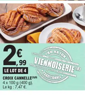4 CROIX CANNELLE