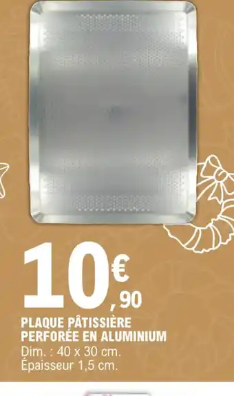 PLAQUE PĂTISSIĂRE PERFORĂE EN ALUMINIUM