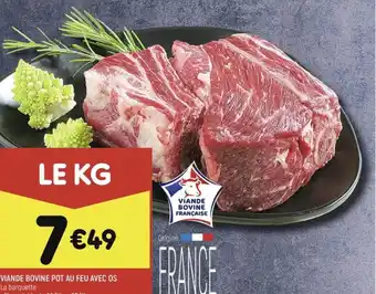 Leader Price VIANDE BOVINE POT AU FEU AVEC OS offre
