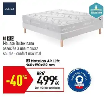 Matelas air lift