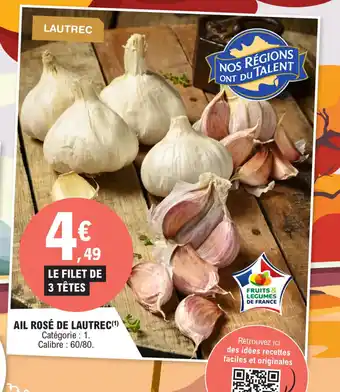 E.Leclerc AIL ROSÉ DE LAUTREC offre