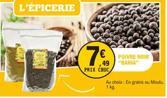 E.Leclerc POIVRE NOIR BAHIA offre