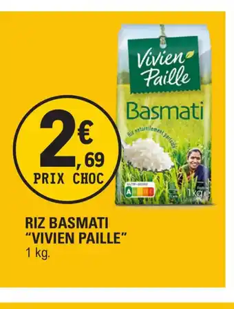 E.Leclerc RIZ BASMATI "VIVIEN PAILLE" offre