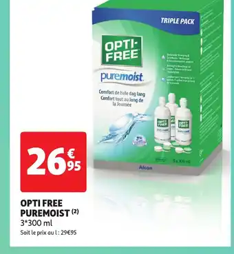 Auchan OPTI FREE PUREMOIST offre