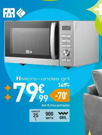 Conforama Micro-ondes gril offre