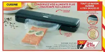 Gifi Machine sous vide offre