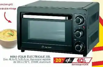 Gifi Mini-four électrique offre