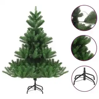 Bricomarché Vidaxl sapin de noël artificiel nordmann vert 150 cm offre