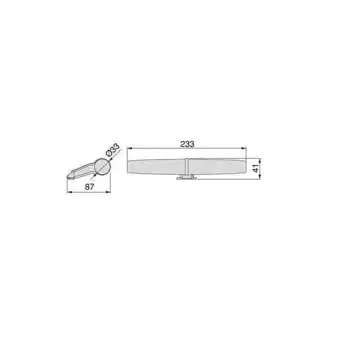 Bricorama Emuca spot led pour miroir de salle de bain gemini (ac 230v 50hz), 6 w, peint en noir, plastique et aluminium offre