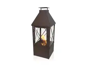 Bricorama Lanterne éthanol en acier noir et design classique offre