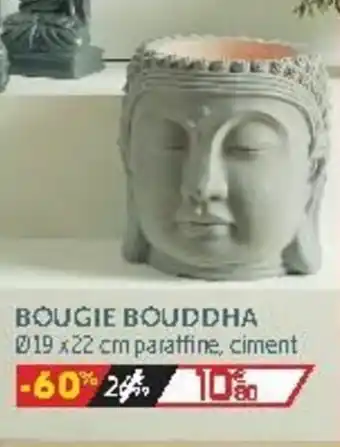 Gifi Bougie bouddha offre