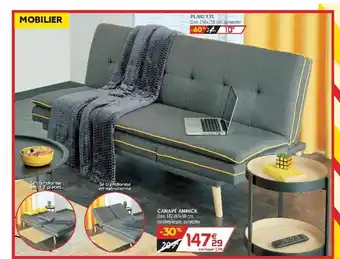 Gifi Canapé annick offre