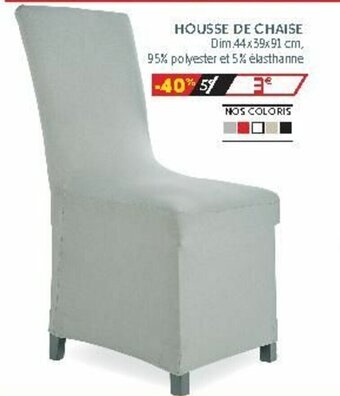 Gifi Housse de chaise offre
