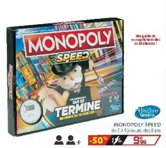 Gifi Monopoly speed offre