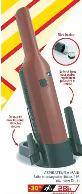 Aspirateur Ă main