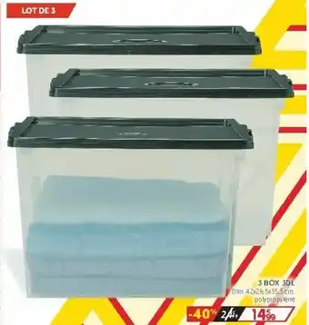3 Box 30L