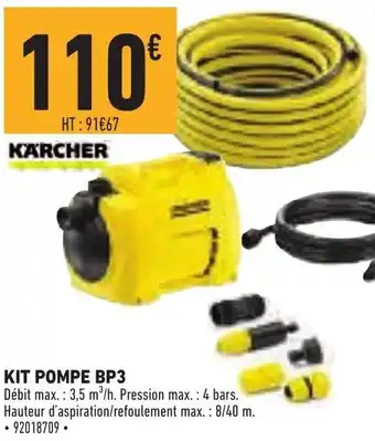 Kit Pompe BP3