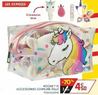 Gifi Pochette accessoires coiffure fille offre