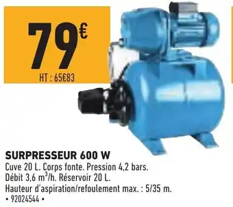 Surpresseur 600 W
