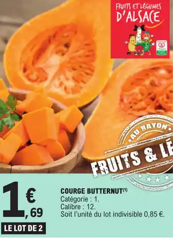 E.Leclerc COURGE BUTTERNUT offre