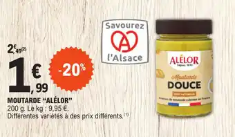 MOUTARDE "ALĂLOR"