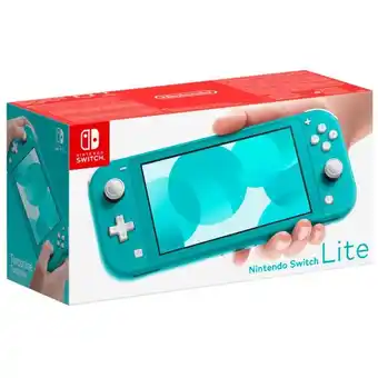 Carrefour Market Nintendo console switch lite turquoise offre