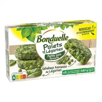 Carrefour Market Bonduelle palets de légumes surgelés offre