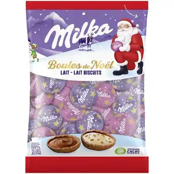Carrefour Market Milka boules de noël offre
