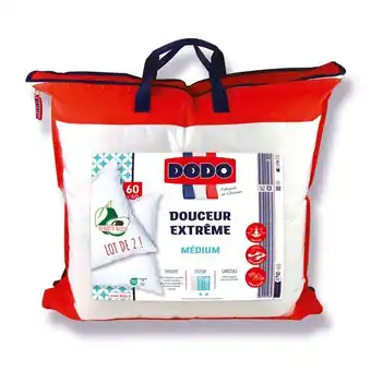 Carrefour Market Dodo lot de 2 oreillers offre