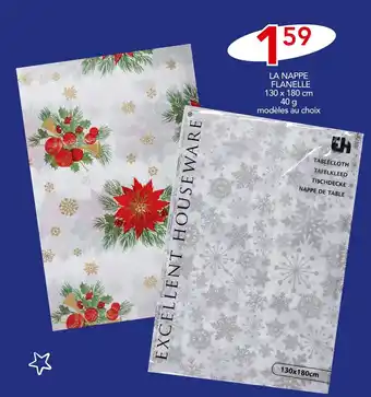 Stokomani La nappe flanelle offre