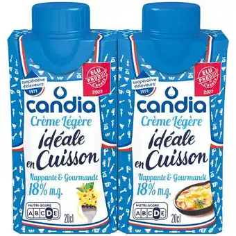 Carrefour Market Candia crème légère offre