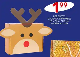 Les boîtes cadeaux imprimées