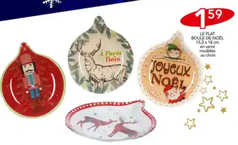 Stokomani Le plat boule de noël offre