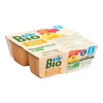 Carrefour Market Carrefour baby bio purée de fruits bébé offre