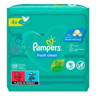 Carrefour Market Pampers lingettes bébé offre