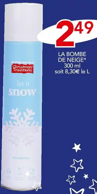 La bombe de neige