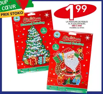 Stokomani La peinture de perles xl à coller noël offre