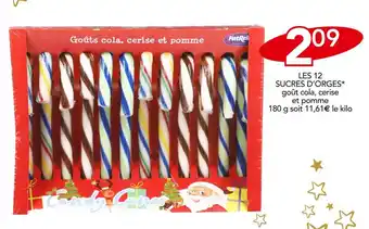 Les 12 sucres d’orges