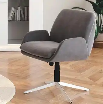 Fauteuil de bureau gris hugo